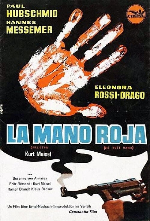 Movie poster for Die rote Hand (1960)