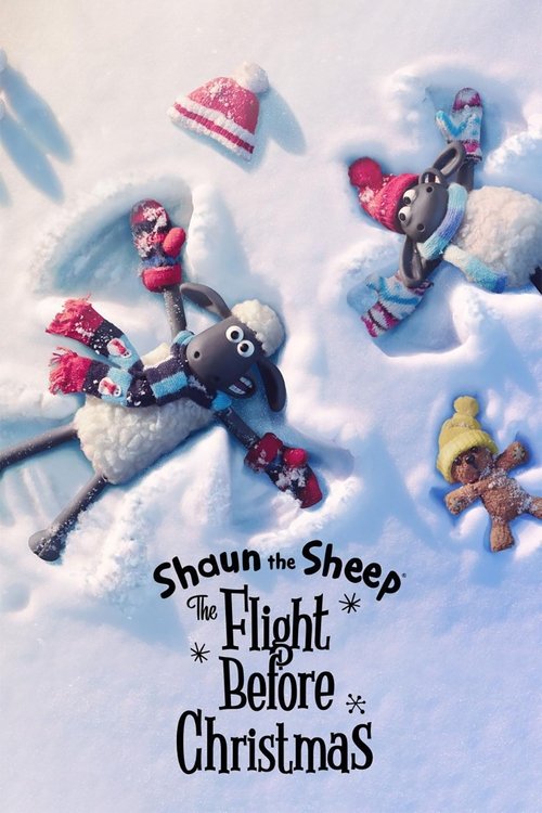 Movie poster for Shaun the Sheep: The Flight Before Christmas (2021)