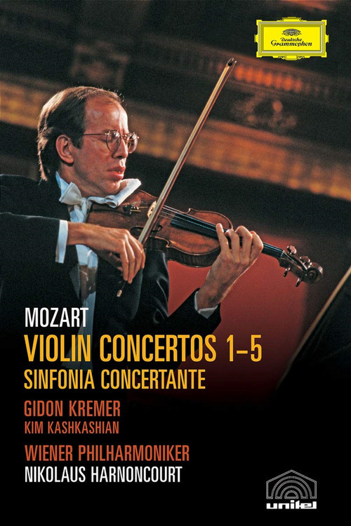Movie poster for Mozart Violin Concertos 1-5 & Sinfonia Concertante in E Flat (1983)