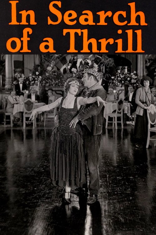 Movie poster for In Search of a Thrill (1923)