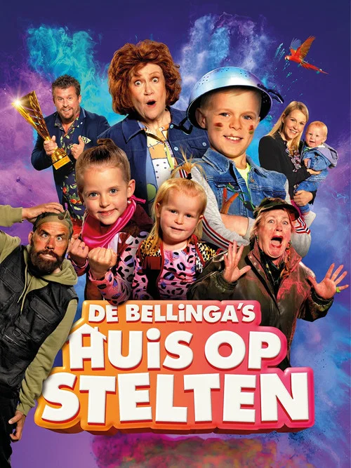 Movie poster for De Bellinga's: Huis op stelten (2022)