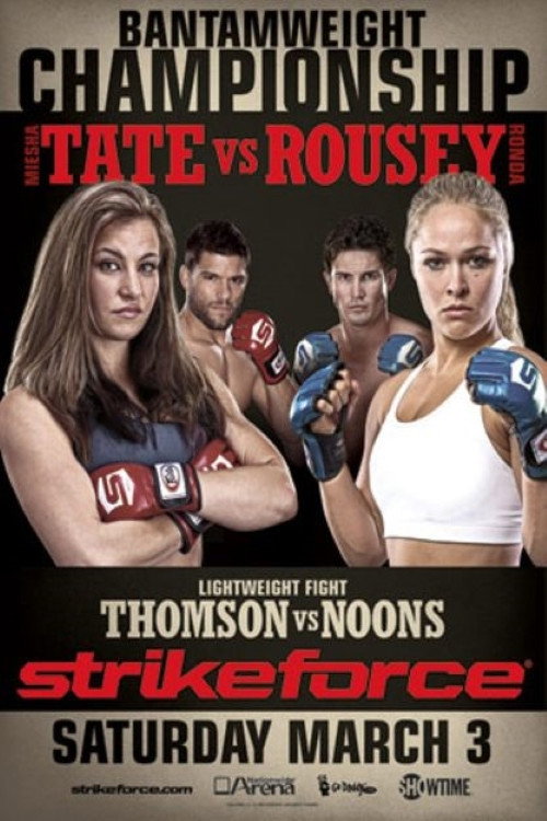 Movie poster for Strikeforce: Tate vs. Rousey (2012)