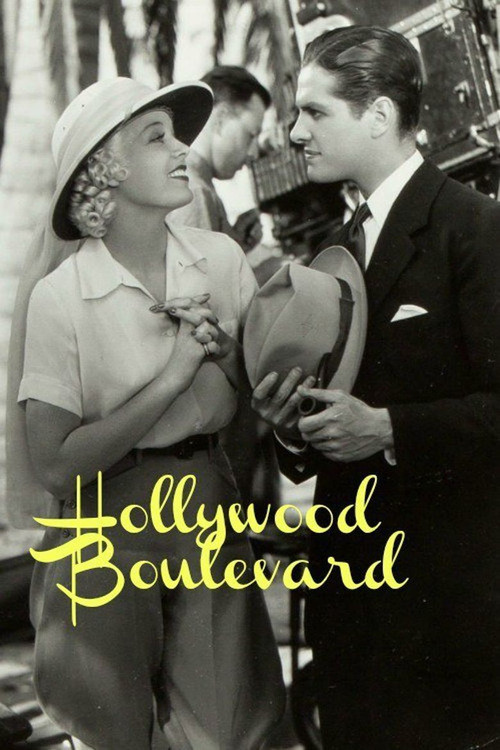Movie poster for Hollywood Boulevard (1936)