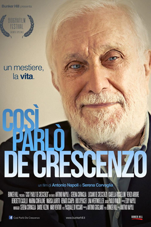 Movie poster for Thus Spoke De Crescenzo (2017)