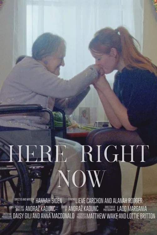 Movie poster for Here Right Now (2020)