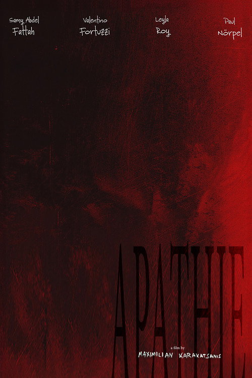 Movie poster for Apathie (2017)