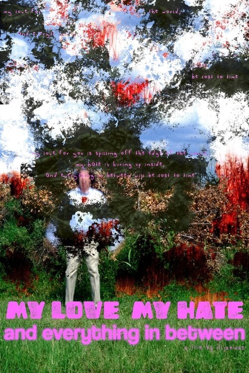 Movie poster for my love for you is spilling off the edge of the world, my hate is burning up inside, and everything in between will be lost to time (2021)