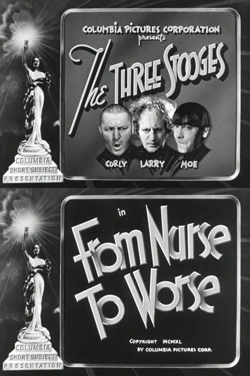 Movie poster for From Nurse to Worse (1940)