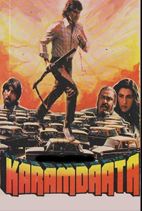 Movie poster for Karamdaata (1986)