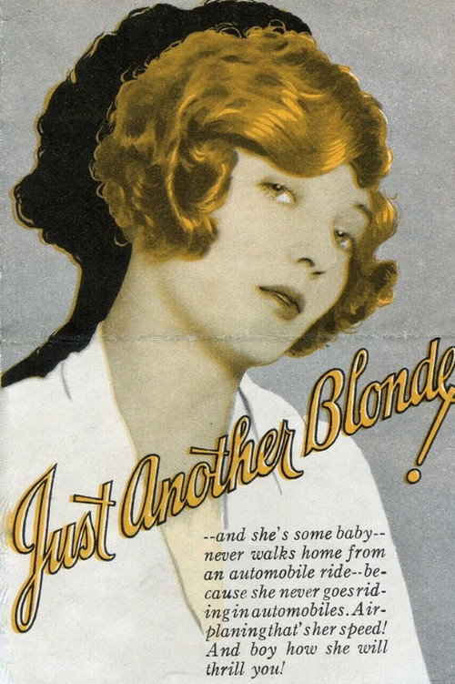 Movie poster for Just Another Blonde (1926)