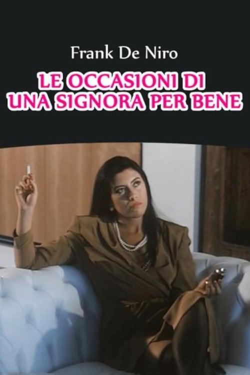 Movie poster for Le occasioni di una signora per bene (1993)