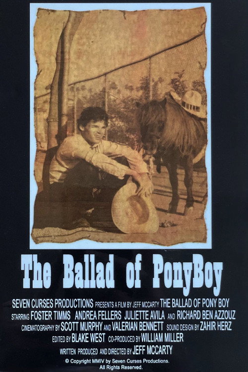 Movie poster for The Ballad of Pony Boy