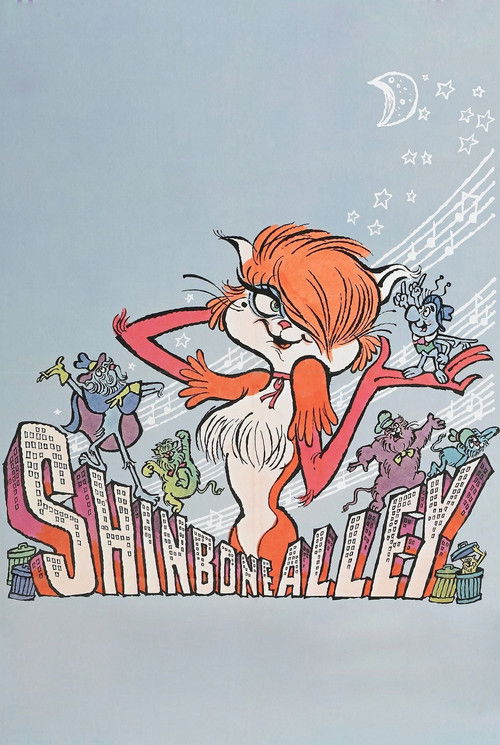 Movie poster for Shinbone Alley (1970)