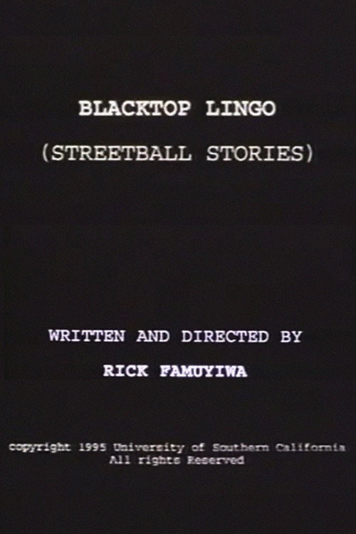 Movie poster for Blacktop Lingo (1996)