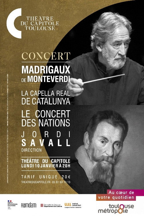 Movie poster for JORDI SAVALL : Madrigali, Guerrieri & Amorosi