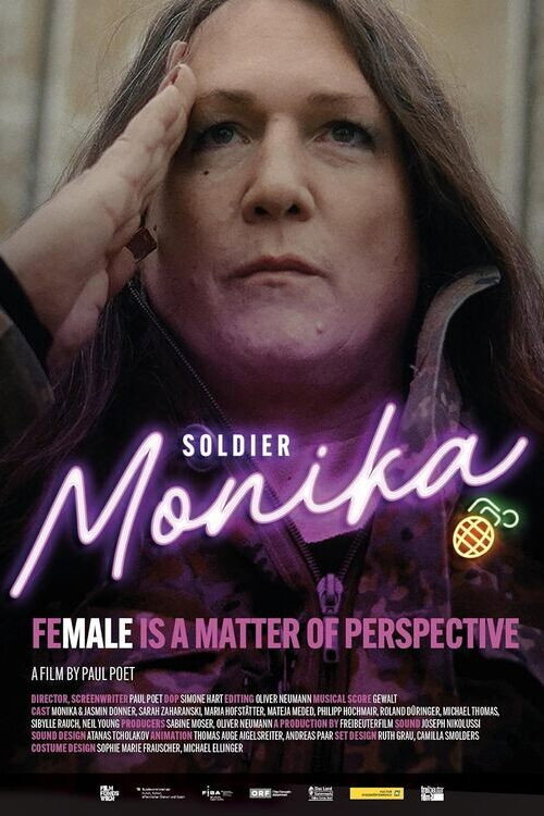 Movie poster for Soldier Monika (2024)