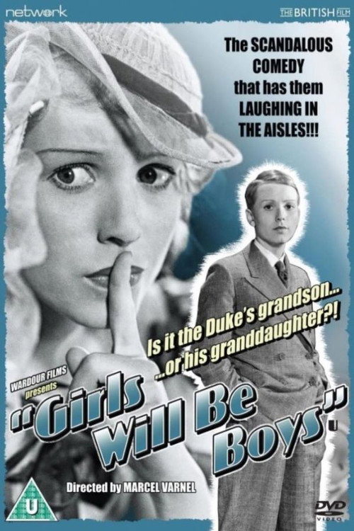 Movie poster for Girls Will Be Boys (1934)