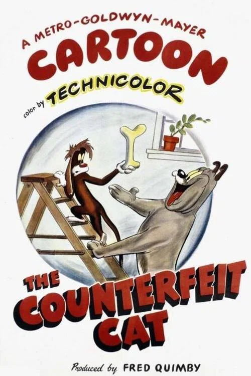 Movie poster for The Counterfeit Cat (1949)