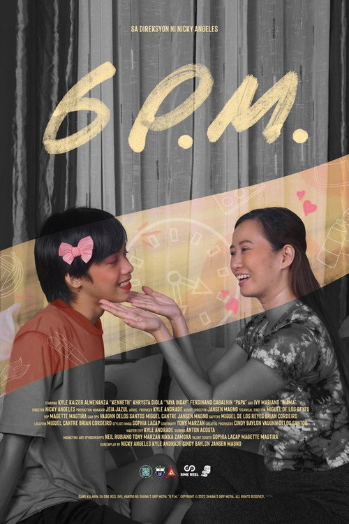Movie poster for 6 P.M. (2023)