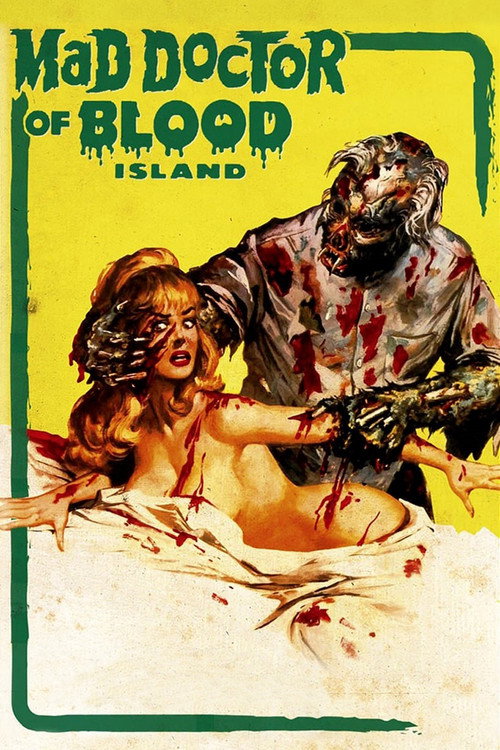 Movie poster for Mad Doctor of Blood Island (1969)