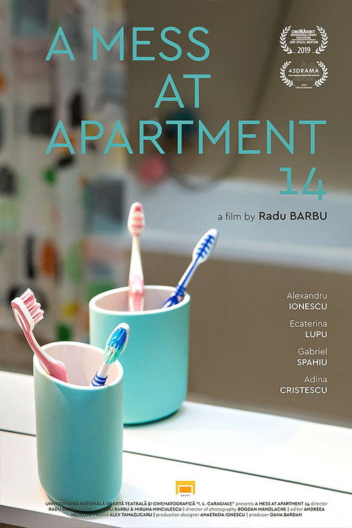 Movie poster for A Mess at Apartment 14 (2021)