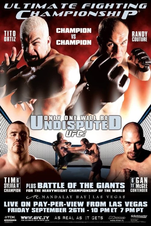 Movie poster for UFC 44: Undisputed (2003)