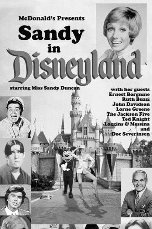 Movie poster for Sandy in Disneyland (1974)