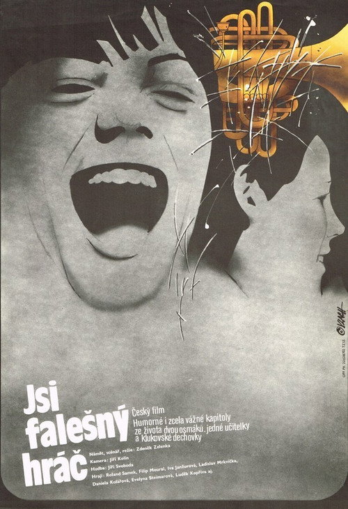 Movie poster for Jsi falešný hráč (1987)