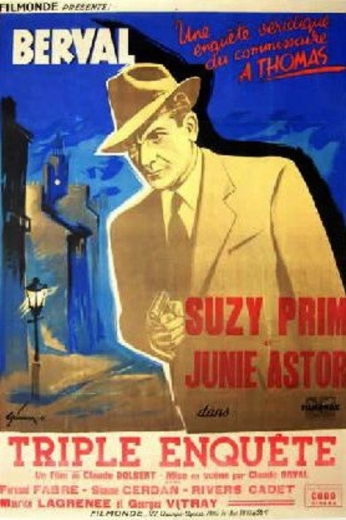 Movie poster for Triple enquête (1948)
