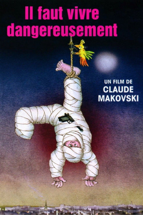 Movie poster for One Must Live Dangerously (1975)