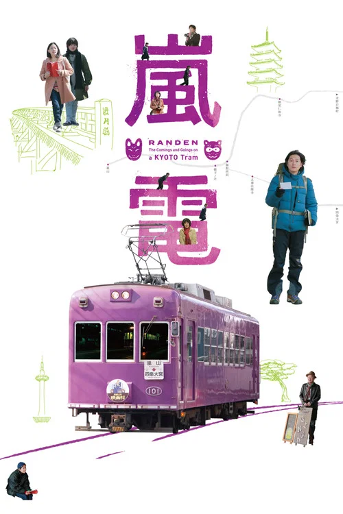 Movie poster for Randen: The Comings and Goings on a Kyoto Tram (2019)
