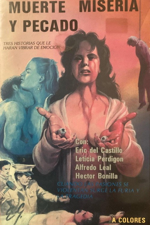 Movie poster for Muerte, miseria y pecado (1988)