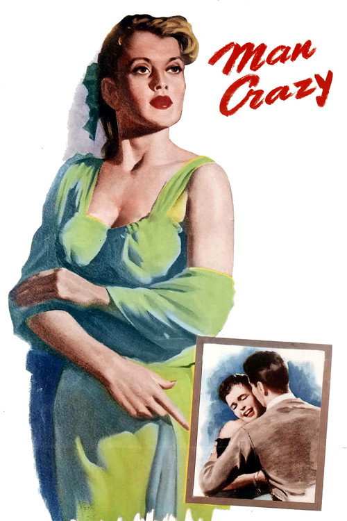 Movie poster for Man Crazy (1953)