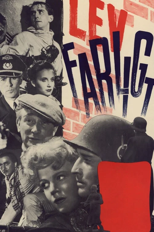 Movie poster for Lev farligt (1944)