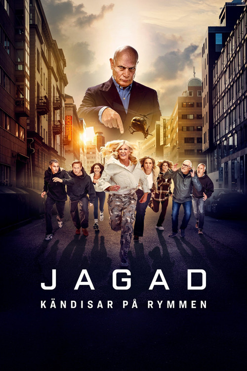 Jagad - kändisar på rymmen poster