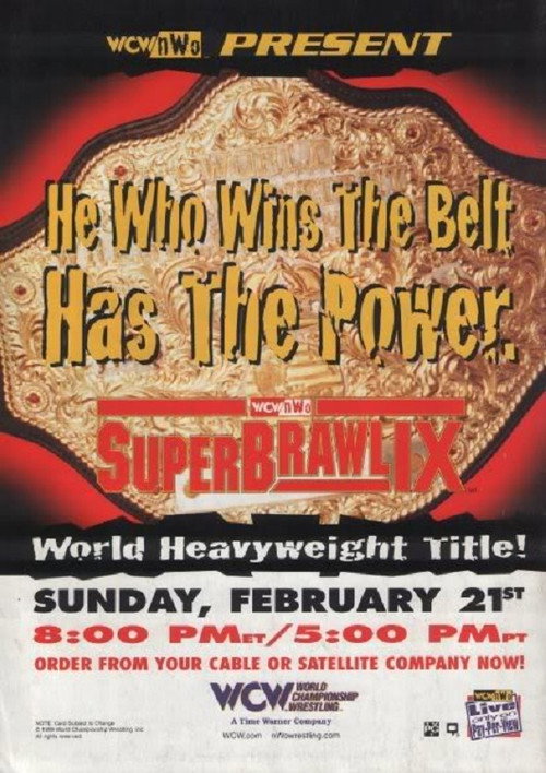 Movie poster for WCW SuperBrawl IX (1999)