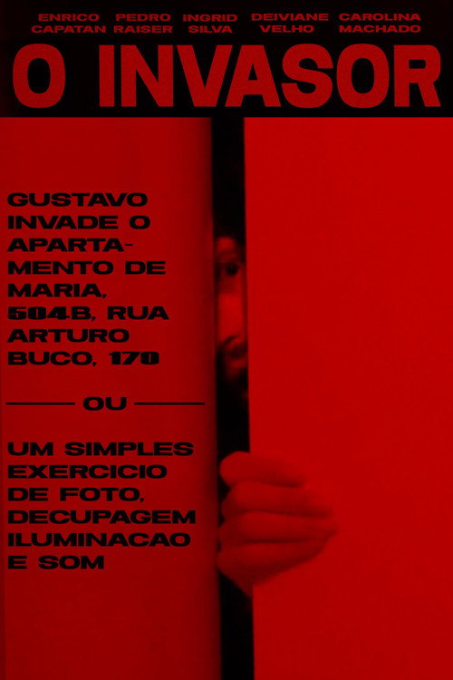 Movie poster for The Invader: Gustavo invades Maria's Apartment, 504B, No. 170, Arturo Buco Street or A Simple Exercise in Photography, Decoupage and Sound