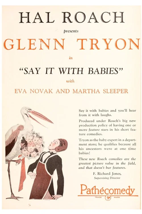 Movie poster for Say It with Babies (1926)