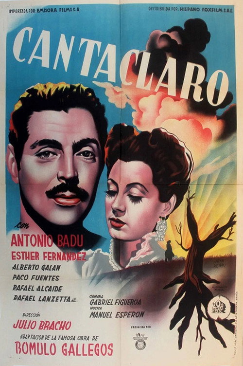 Movie poster for Cantaclaro (1946)