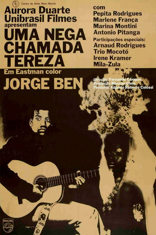 Movie poster for Uma Nega Chamada Tereza (1970)
