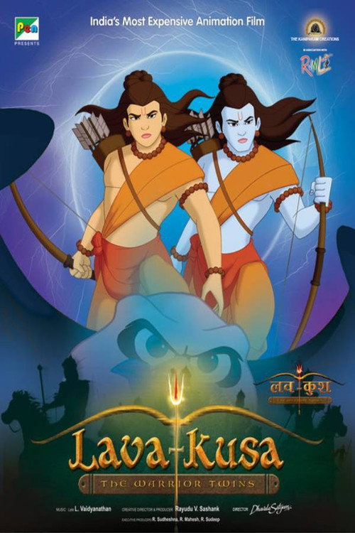 Movie poster for Lava Kusa: The Warrior Twins (2010)