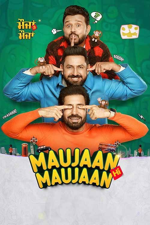 Movie poster for Maujaan Hi Maujaan (2023)