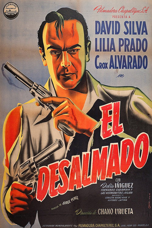 Movie poster for El desalmado (1950)