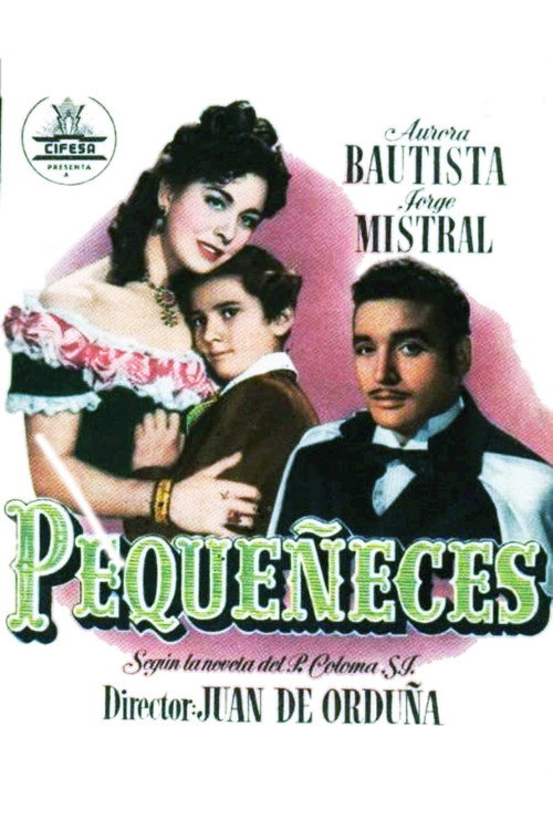 Movie poster for Pequeñeces (1950)