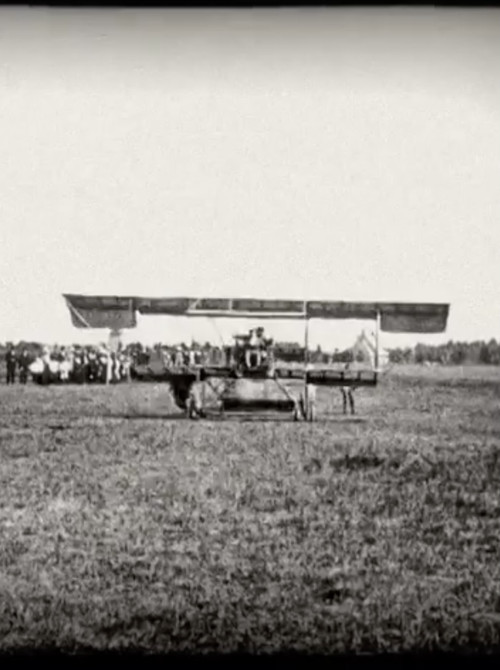 Movie poster for Utochkin's Flight (Over Tartu) (1912)