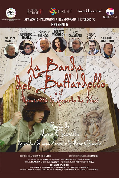 Movie poster for La Banda Del Buffardello & Il Manoscritto di Leonardo Da Vinci (2022)