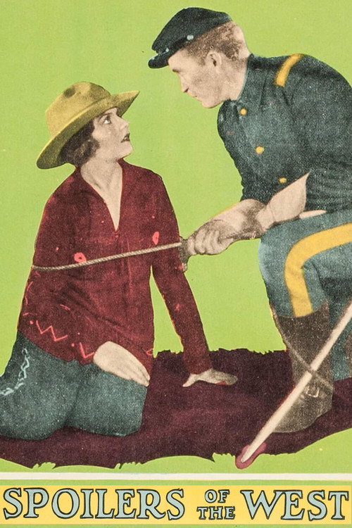 Movie poster for Spoilers of the West (1927)