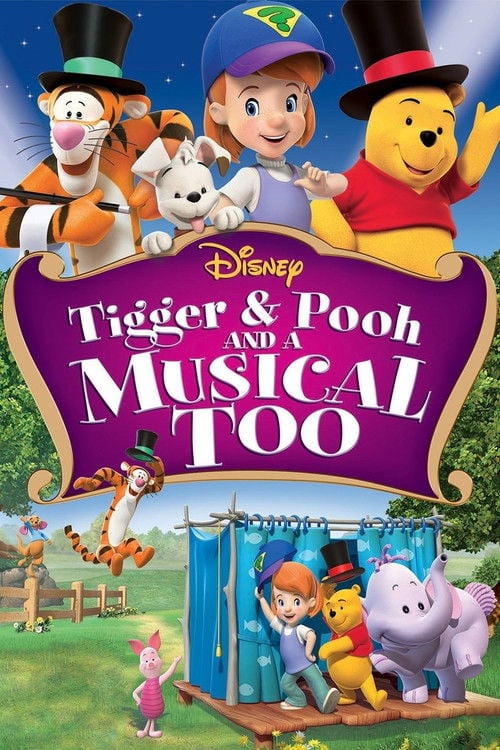 Movie poster for Tigger & Pooh and a Musical Too (2009)