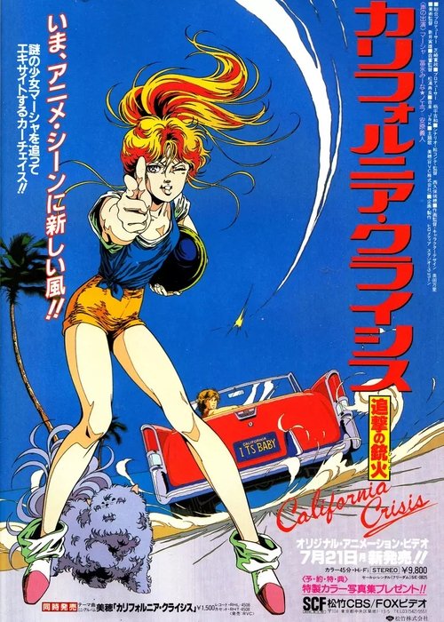 Movie poster for California Crisis: Gun Salvo (1986)