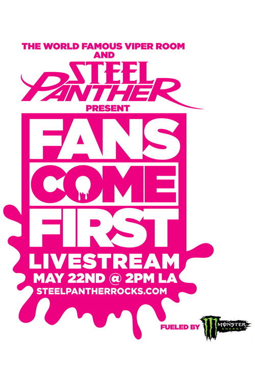 Movie poster for Steel Panther - Fans Come First (2021)